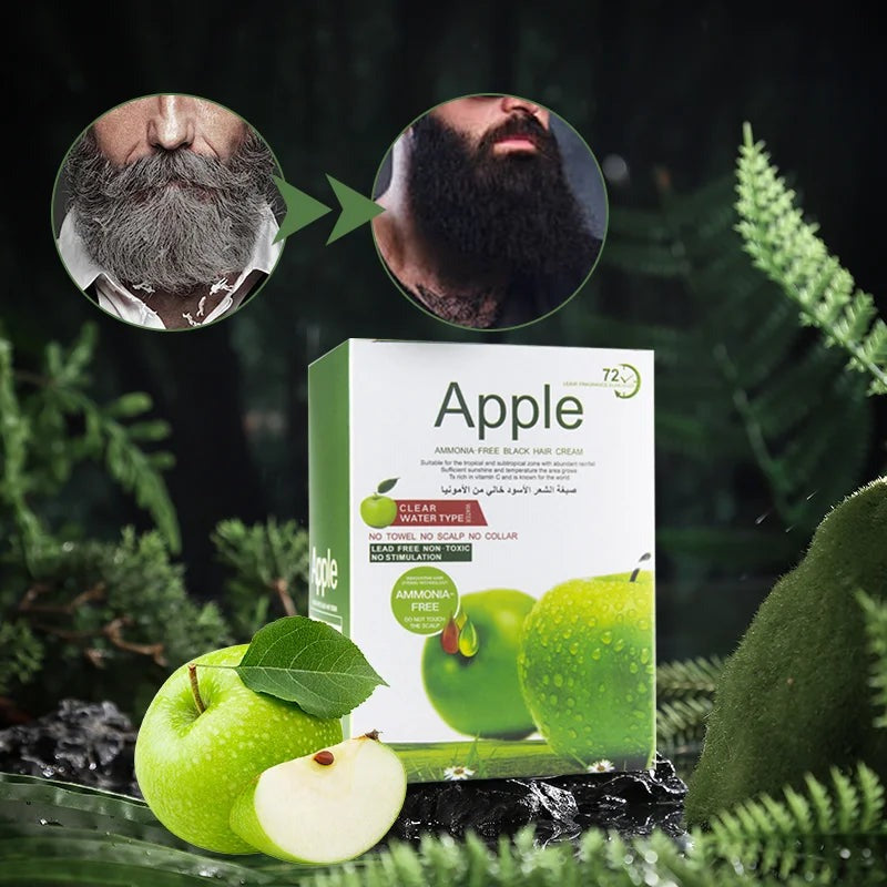 Apple Ammonia-Free Black Hair Shampoo | Black