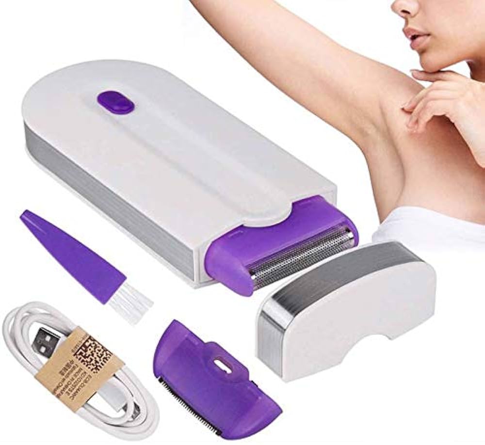 Rechargeable Yes Hair Remover Machine for Women – Finishing Touch Electric Hair Removal Tool for Smooth Skin