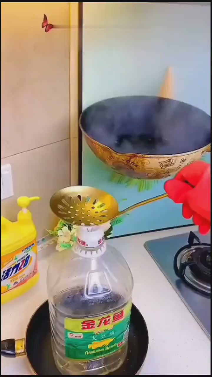 High Quality 1.4L Fryer Oil Filter Pot – Carbon Steel Oil Can with Stainless Steel Strainer Kitchen Storage Jug (Without Box)