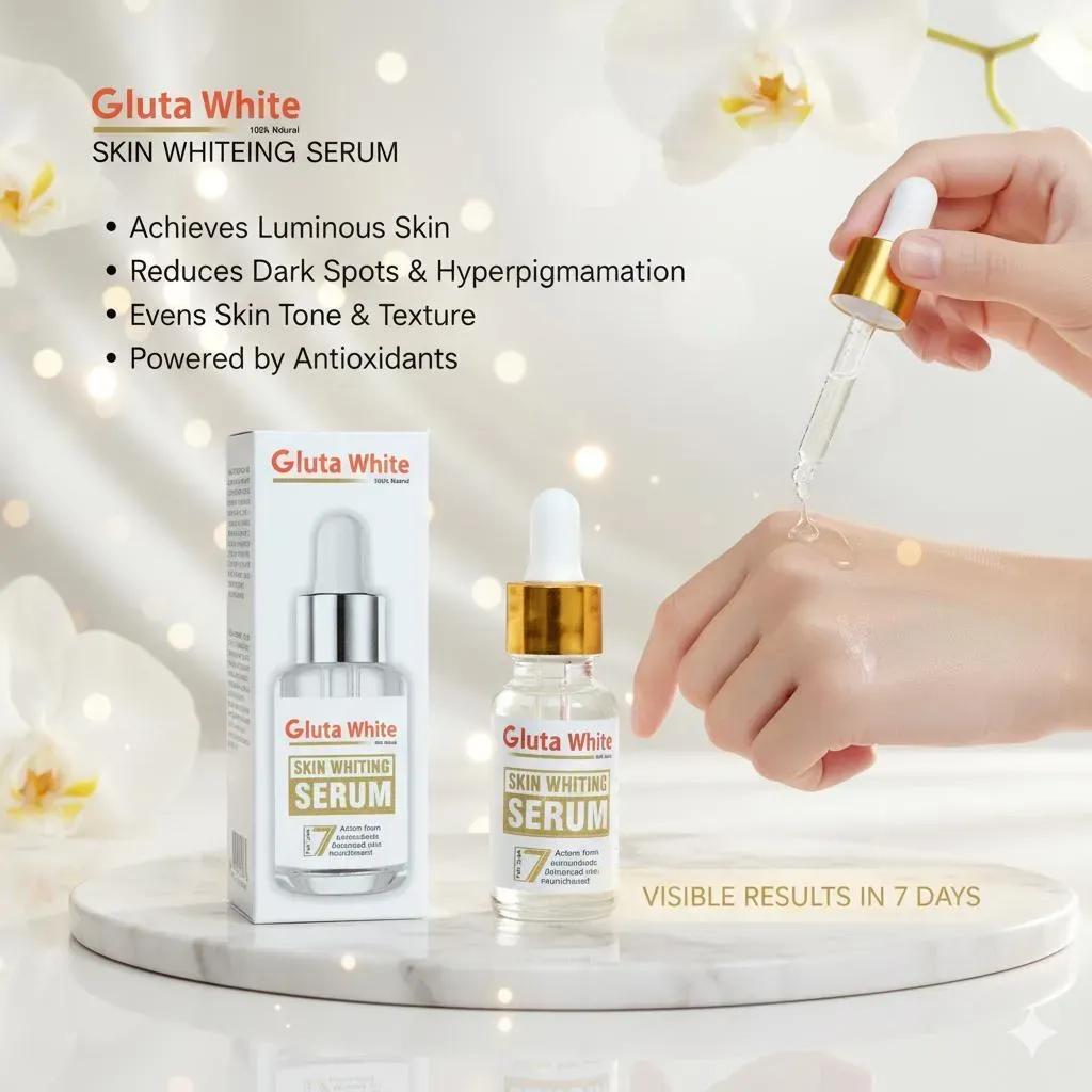 Gluta white skin whitening serum