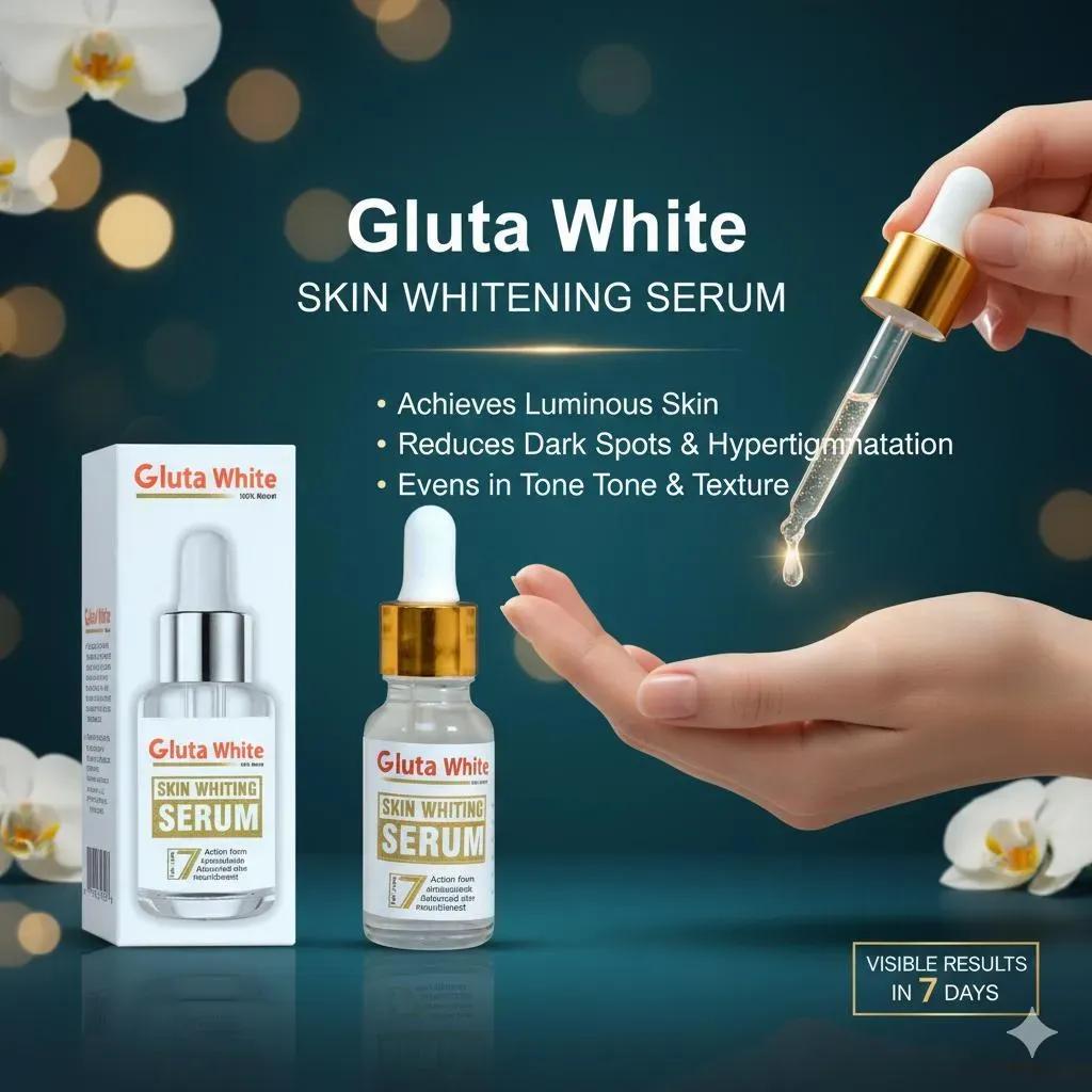Gluta white skin whitening serum